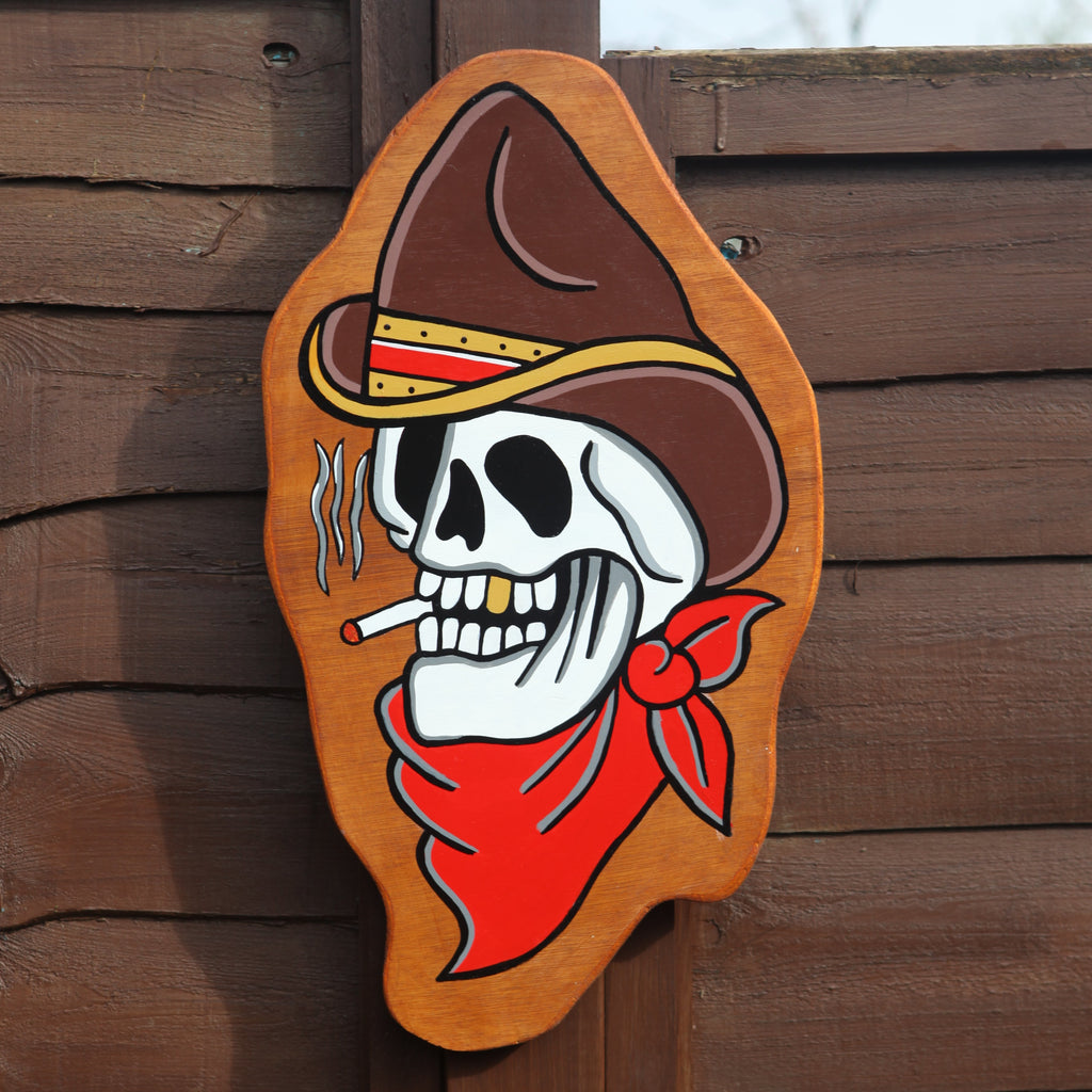 Dead Cowboy Wall Hanging