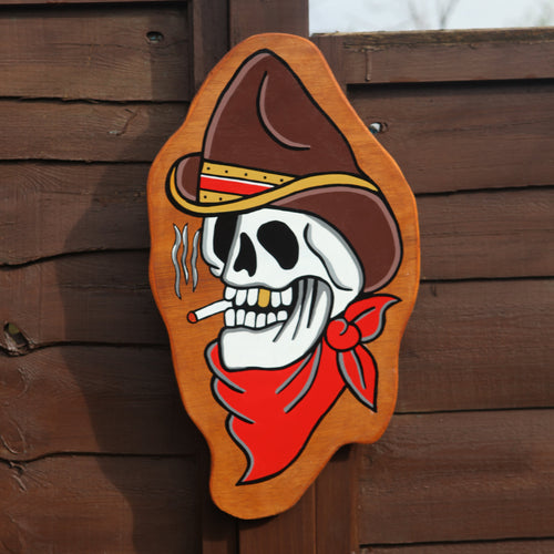 Dead Cowboy Wall Hanging