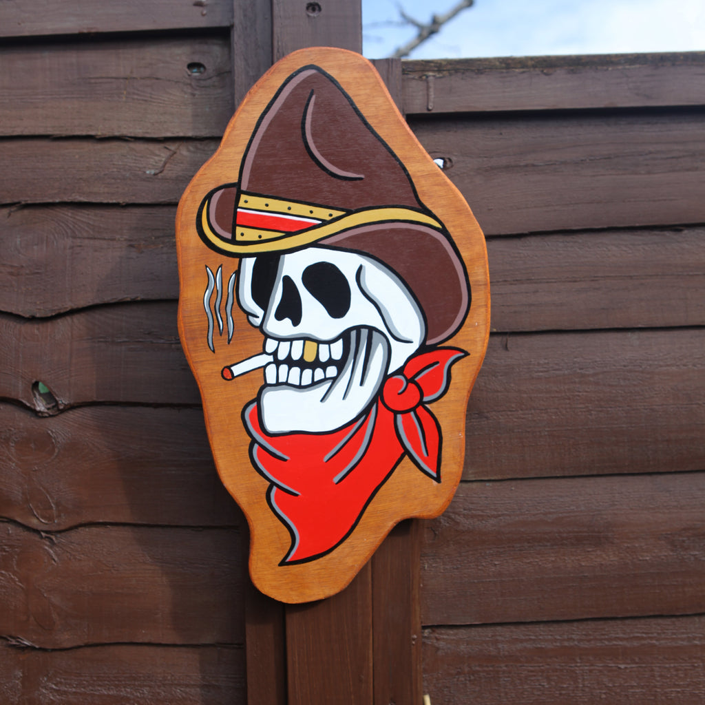 Dead Cowboy Wall Hanging
