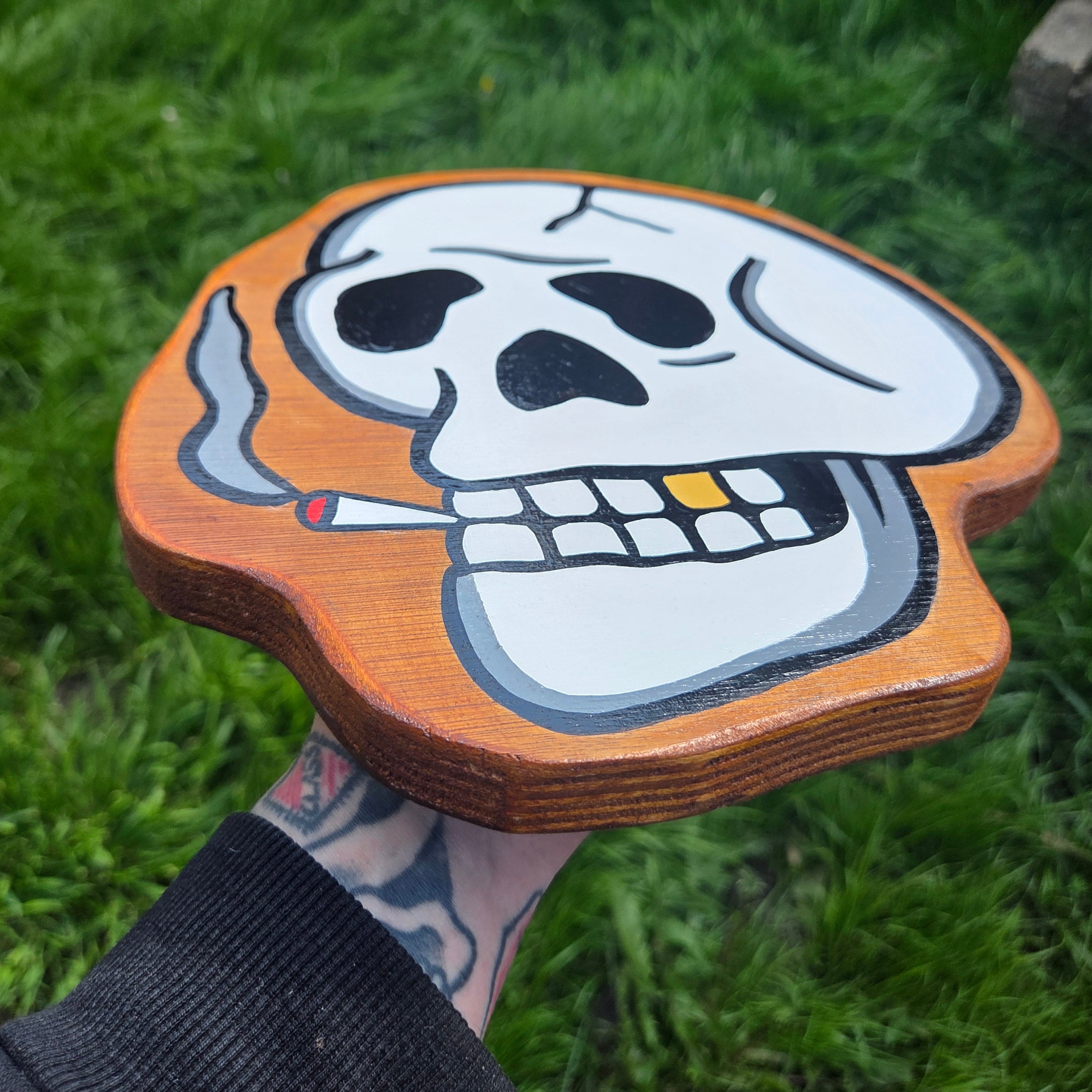 Smoking Skull