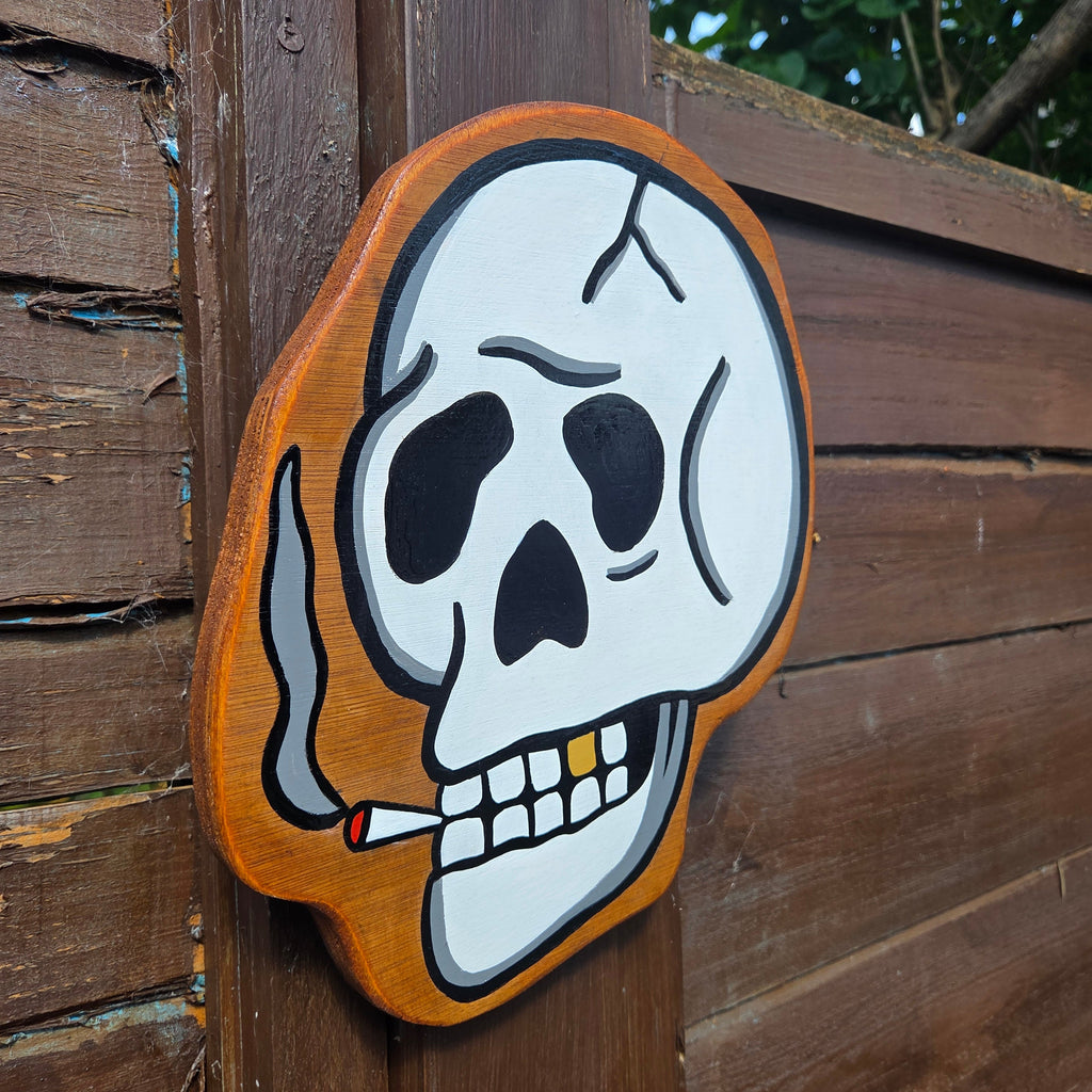 Smoking Skull